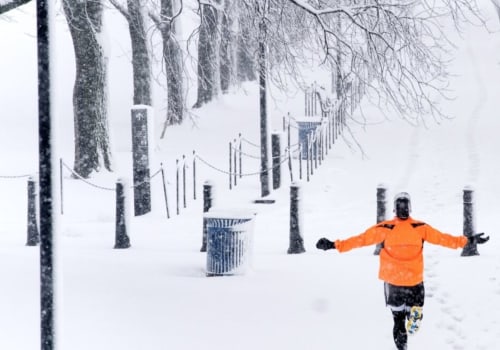 How much snow does northern va get?